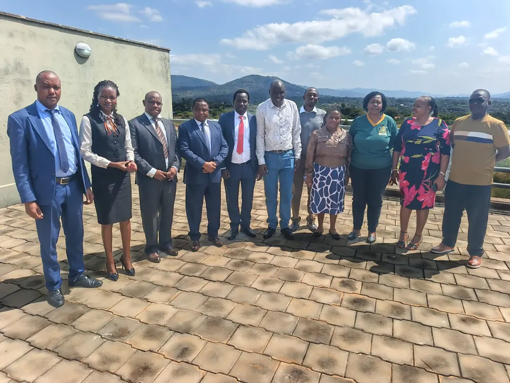 KMUA members during a courtesy call at Makueni University College