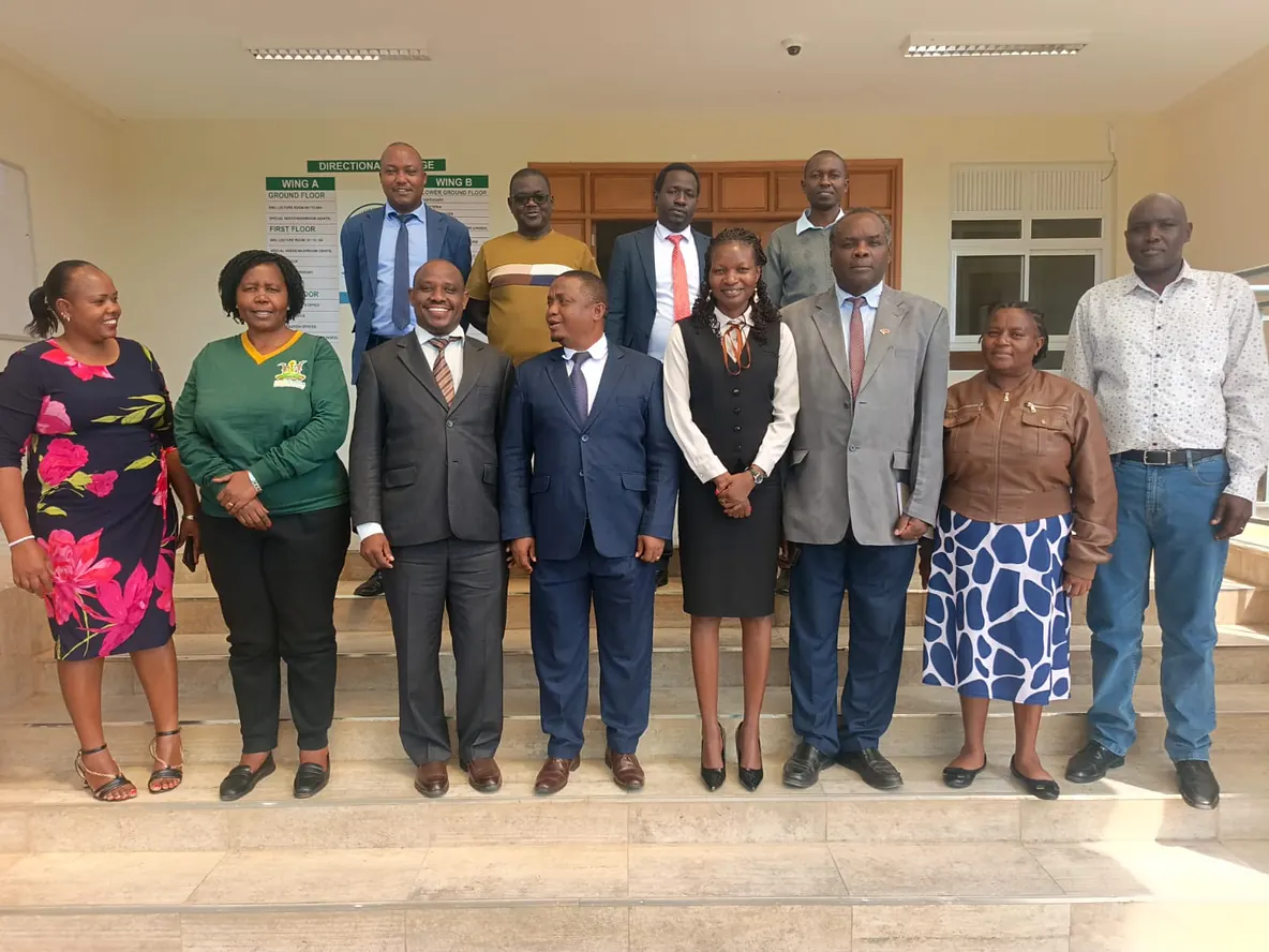 KMUA members with hosts at Makueni University College